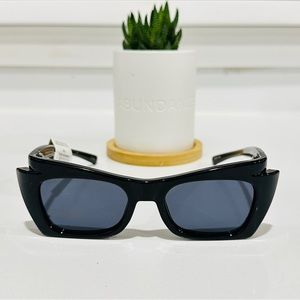 Le Specs For-Never Mine Sunglasses in black